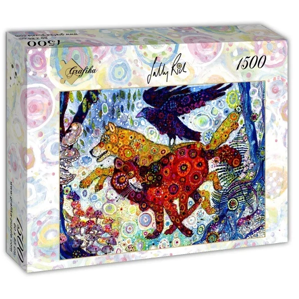 Wolves in a Blue Wood, Sally Rich (1500pcs)