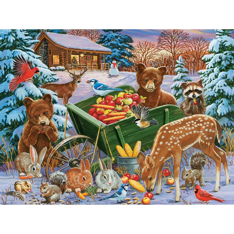 PFG Feast for Forest Friends (Usagé/Used - PUZZLES FOR GOOD)