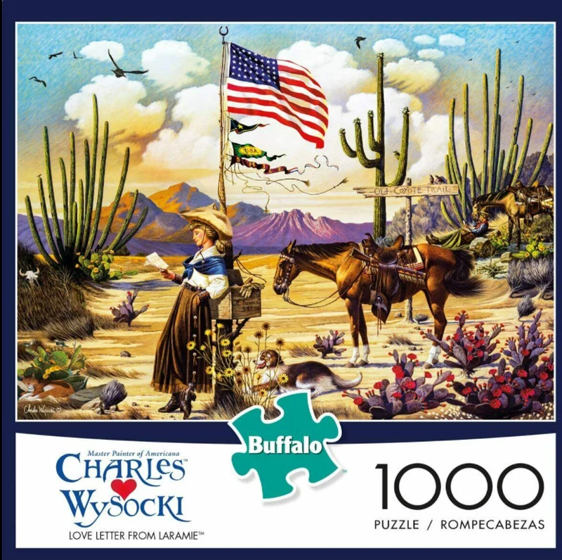 PFG Love Letter from Laramie, Charles Wysocki (Usage/Used - PUZZLES FOR GOOD)