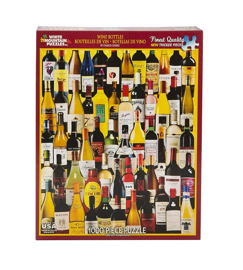 PFG Wine Bottles, Charlie Girard (Usage/Used - PUZZLES FOR GOOD)
