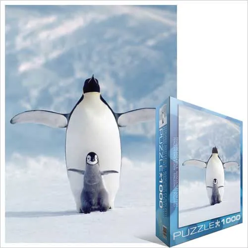 PFG Penguin and Chick (Usage/Used - PUZZLES FOR GOOD)