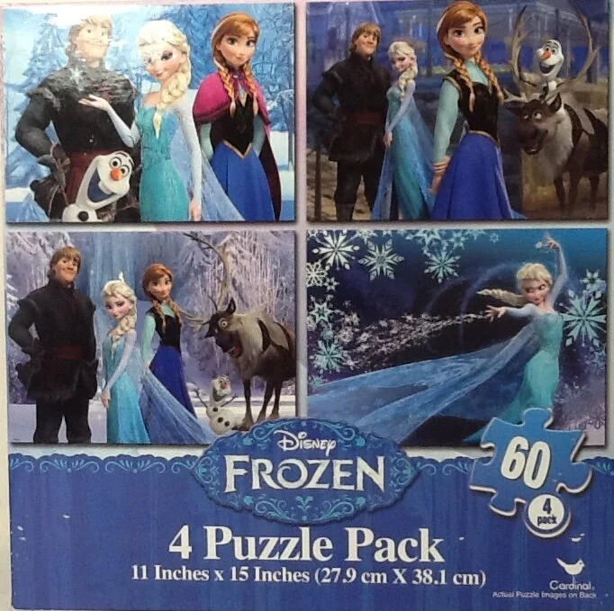 PFG Disney Frozen Puzzle Pack (50pcs) (Usage/Used - PUZZLES FOR GOOD) (Copy)