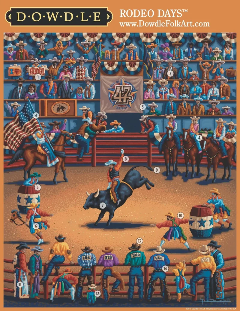 Dowdle Rodeo Days (100pcs)