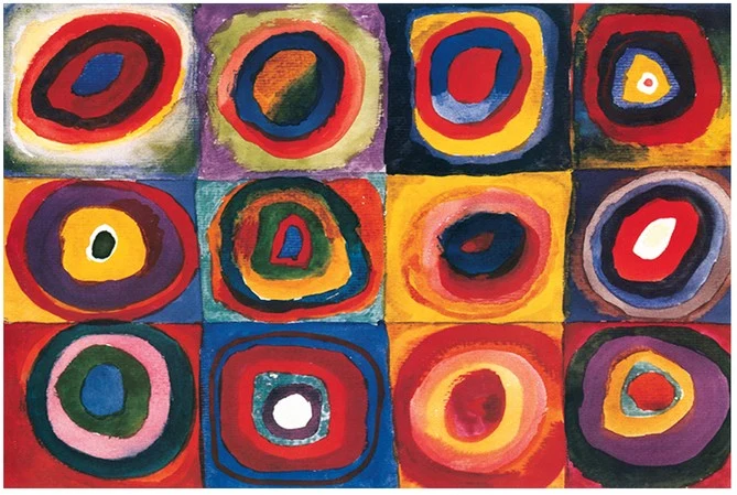 PFG Colour Study of Squares, Wassily Kandinsky (Usage/Used - PUZZLES FOR GOOD)