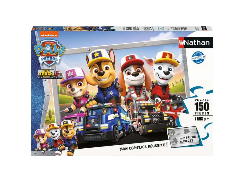 Paw Patrol Trucks / Les camions de la Pat’Patrouille (150 XXL)