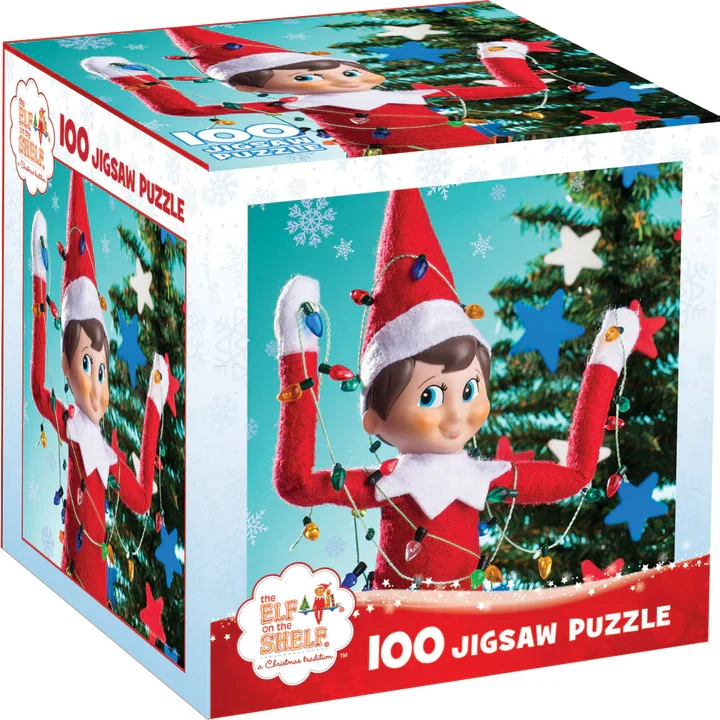 Elf on the Shelf Cube Puzzle (100pcs)