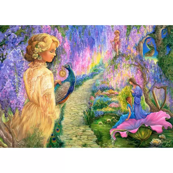 DMG Wisteria Way, Josephine Wall (1000pcs) (DAMAGED BOX)