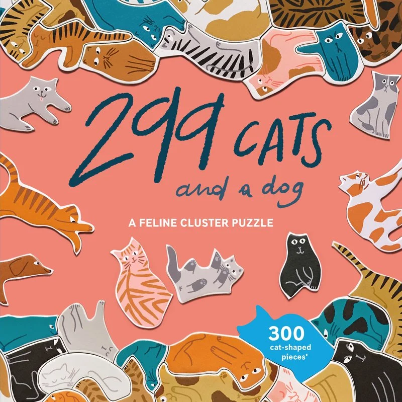 PFG 299 Cats... & a Dog (300pcs) (Usage/Used - PUZZLES FOR GOOD)