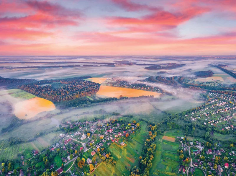 PFG Postcard Collection - Incredible Summer Sunrise, Ukraine (750pcs) (Usage/Used - PUZZLES FOR GOOD)