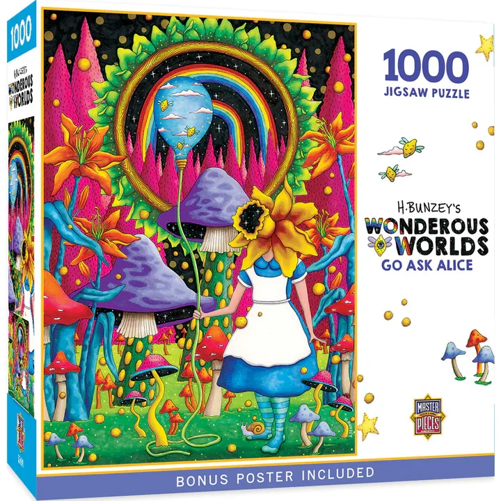 DMG Wonderous Worlds - Go Ask Alice, Hannah Bunzey (1000pcs) (DAMAGED BOX)