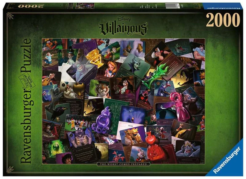 DMG Ravensburger Disney Villainous - All Villains (2000pcs) (DAMAGED BOX)
