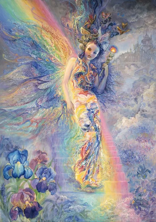 Iris Keeper of the Rainbow, Josephine Wall (1000pcs)