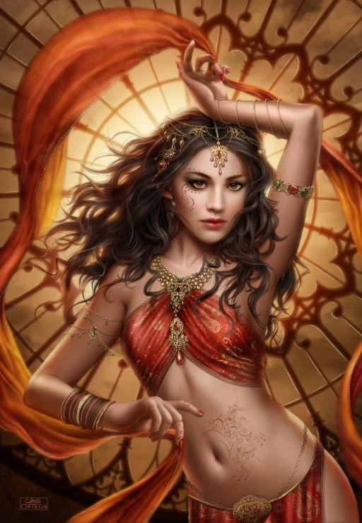 Fire Opal, Cris Ortega (1000pcs)