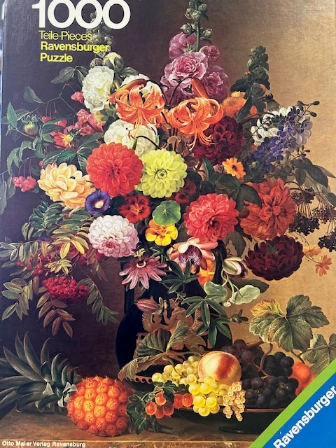 PFG Ravensburger Fruits and Flowers (1000pcs) (Usage/Used - PUZZLES FOR GOOD)