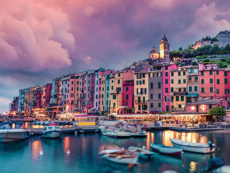 PFG Seaside Collection - Portovenere, Italy (550pcs) (Usage/Used - PUZZLES FOR GOOD)