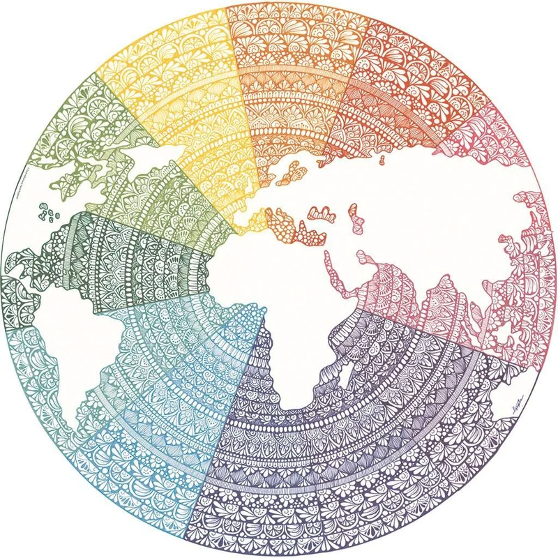 Ravensburger Circle of Colors - Mandala (500pcs)