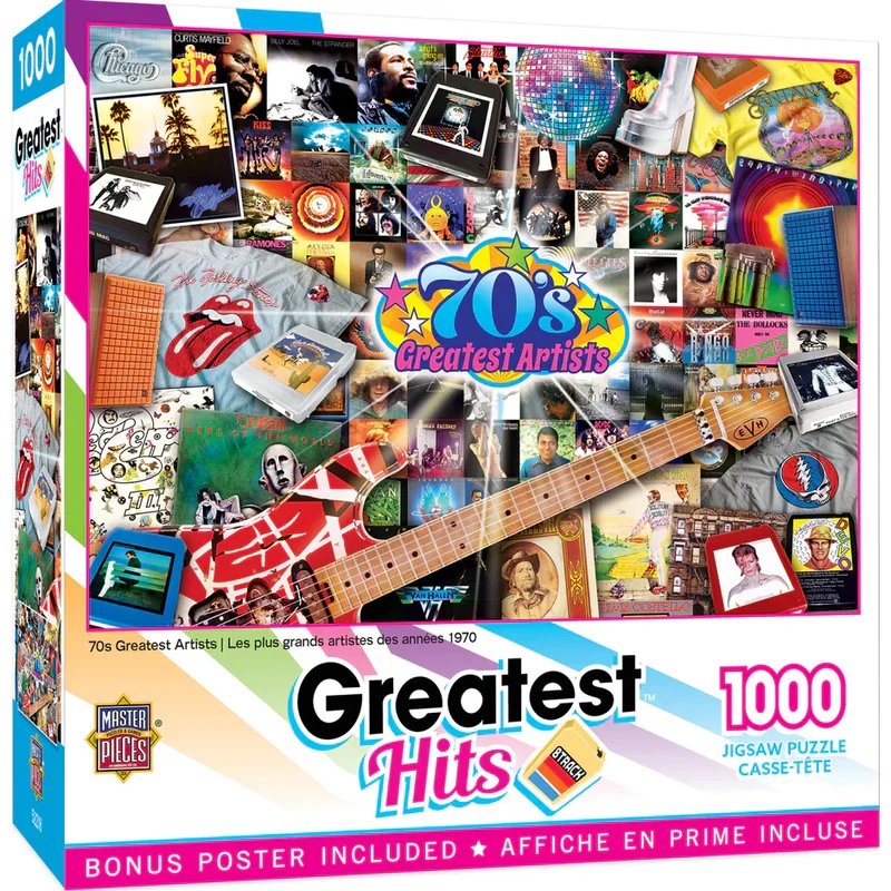 DMG Greatest Hits - 70's Artists (1000pcs) (DAMAGED BOX)