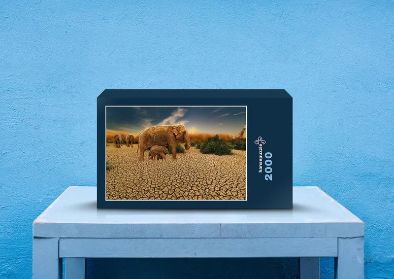 79095 Hintergründe - Afrika Puzzle