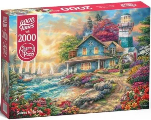 PFG Sunrise by the Sea (2000pcs) (Usage/Used - PUZZLES FOR GOOD)