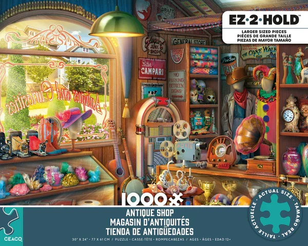 PFG Antique Shop (1000pcs) (EZ-2-HOLD) (Usage/Used - PUZZLES FOR GOOD)