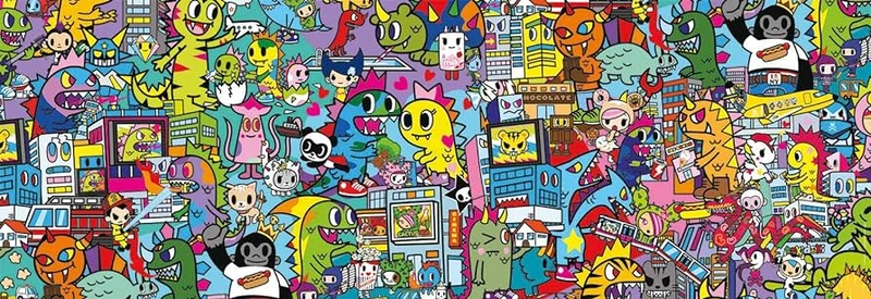 Disney - Tokidoki (1000pcs) (Panoramic)