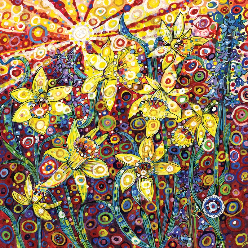 DMG Daffodils, Sally Rich (1000pcs) (DAMAGED BOX)