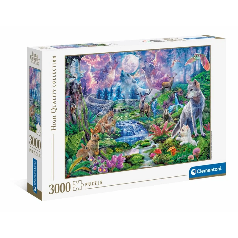 PFG Moonlit Wild (3000pcs) (Usage/Used - PUZZLES FOR GOOD)