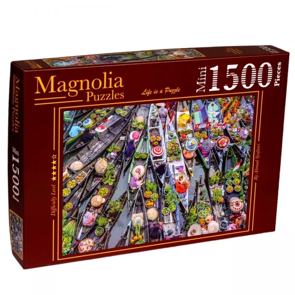 PFG Floating Market (1500pcs) (Usage/Used - PUZZLES FOR GOOD)
