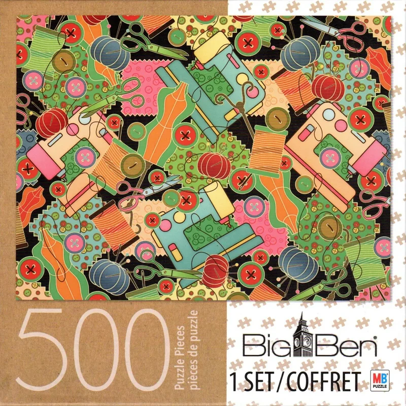 PFG Big Ben - Sewing Collage (Usagé/Used - PUZZLES FOR GOOD)