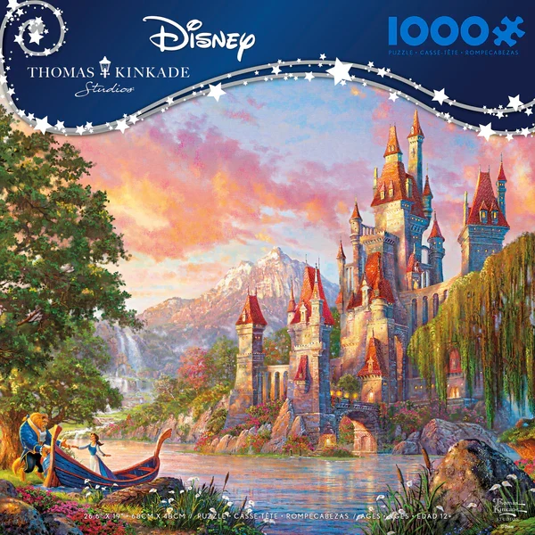 Disney - Beauty & The Beast II, Thomas Kinkade (1000pcs)