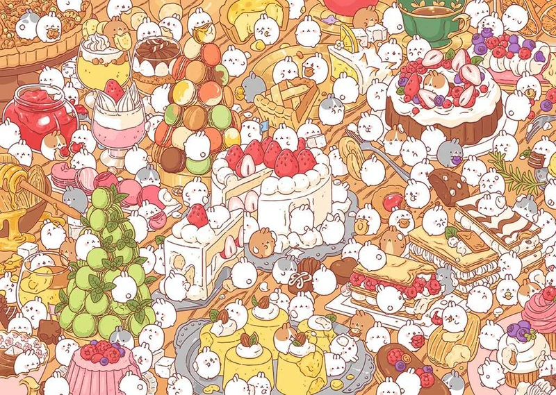 Collection Mes Heros - Desserts Gourmands (1000pcs)