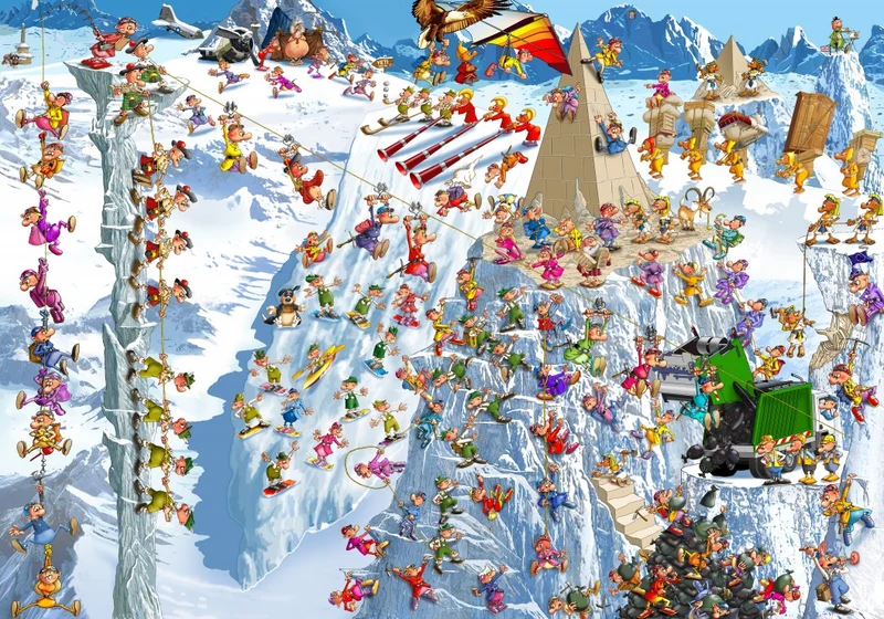 Climbing, Francois Ruyer (1000pcs)