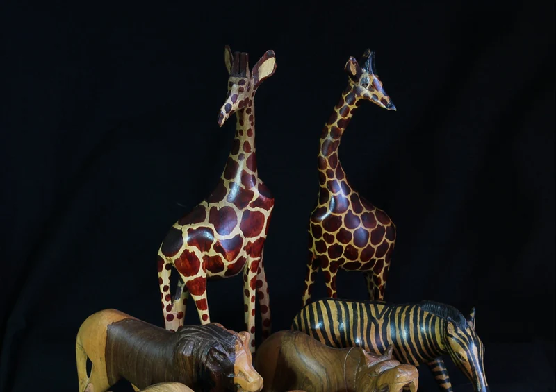 80763 Hintergründe - afrikanische Tiere Puzzle