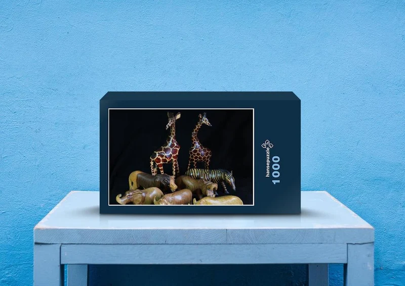 80763 Hintergründe - afrikanische Tiere Puzzle
