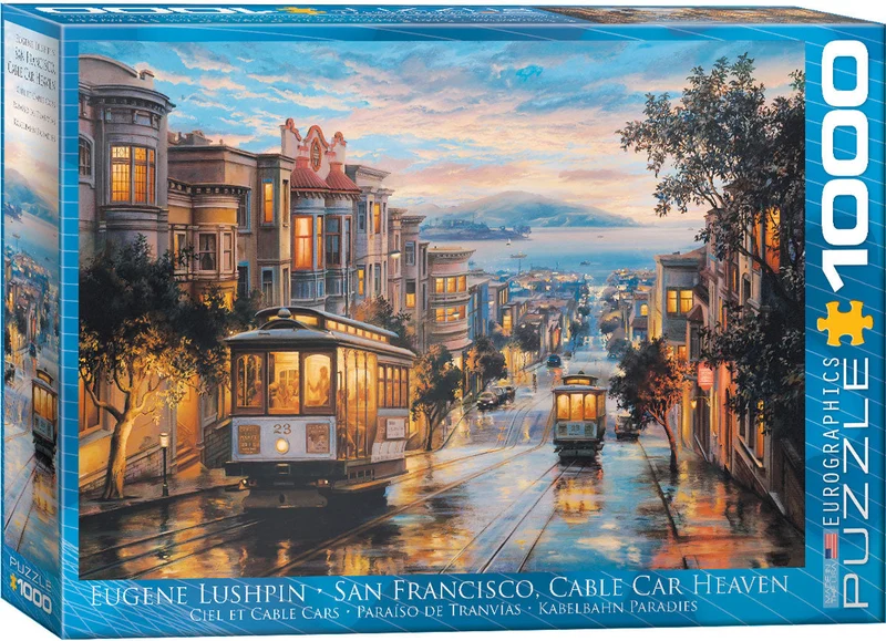 PFG San Francisco - Cable Car Heaven, Eugene Lushpin (Usage/Used - PUZZLES FOR GOOD)