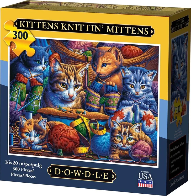 Dowdle Kittens Knittin' Mittens (300pcs)