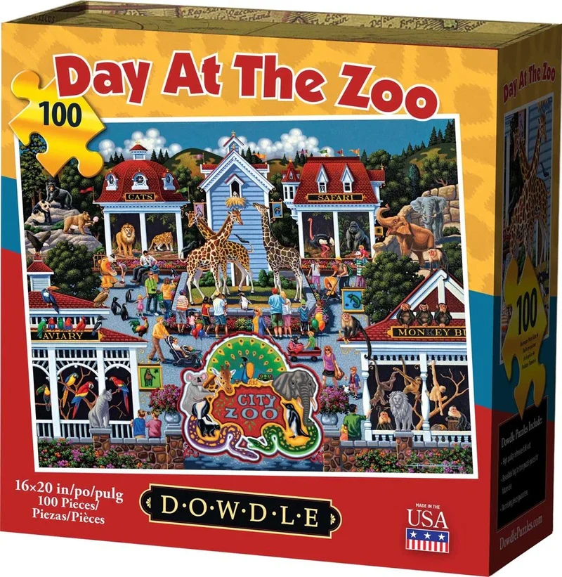 Dowdle Day at the Zoo (100pcs)