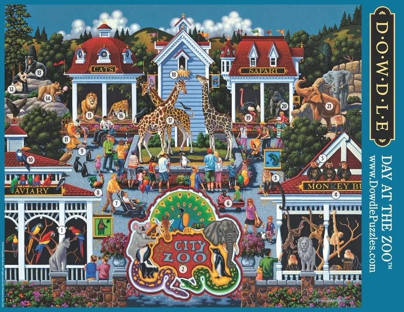 Dowdle Day at the Zoo (100pcs)