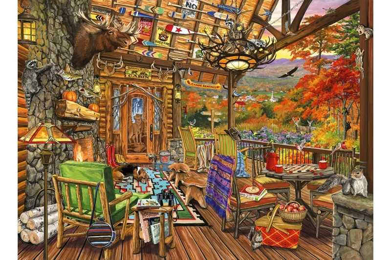 Adirondack Porch (3000pcs)