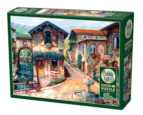 PFG Fountain on the Square, John O'Brien (1000pcs) (Usage/Used - PUZZLES FOR GOOD)