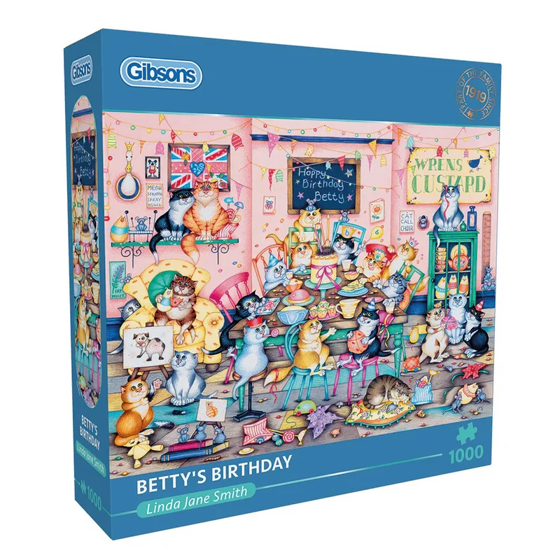 DMG Betty's Birthday, Linda Jane Smith (1000pcs) (DAMAGED BOX)