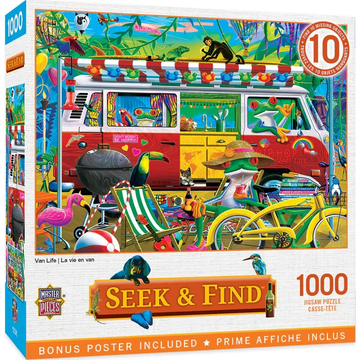 DMG Seek & Find - Van Life (1000pcs) (DAMAGED BOX)
