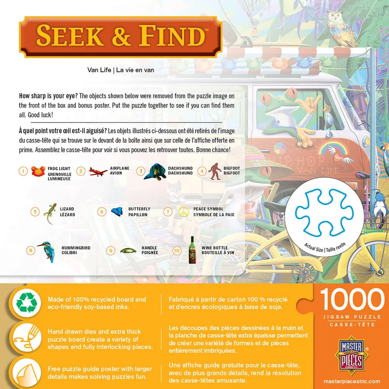 DMG Seek & Find - Van Life (1000pcs) (DAMAGED BOX)