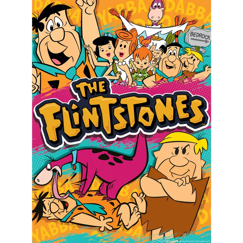DMG Hanna-Barbera - Flintstones, Scooby-Doo, Jetsons (3x500pcs) (DAMAGED BOX)