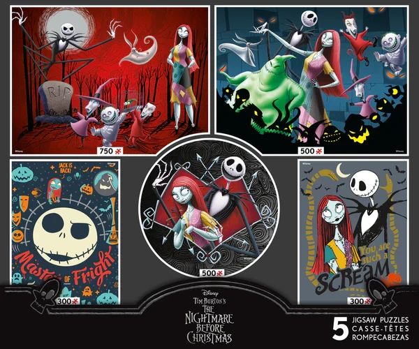 Disney Nightmare Before Christmas - 5-in-1 Multipack