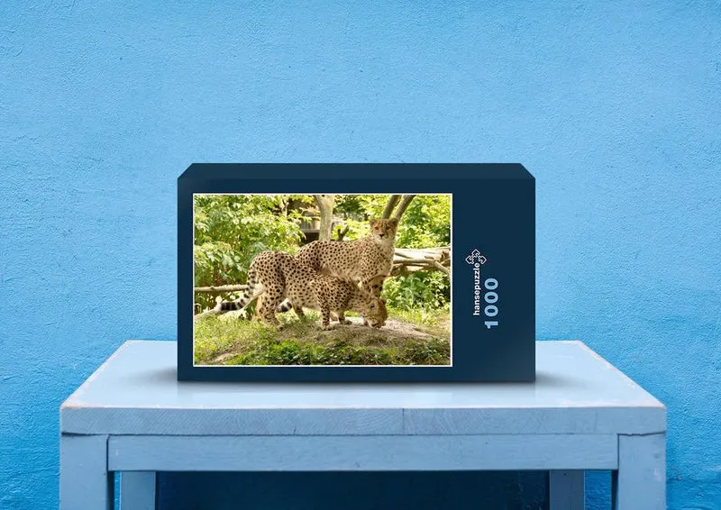 76552 Tierwelt - Geparden Puzzle