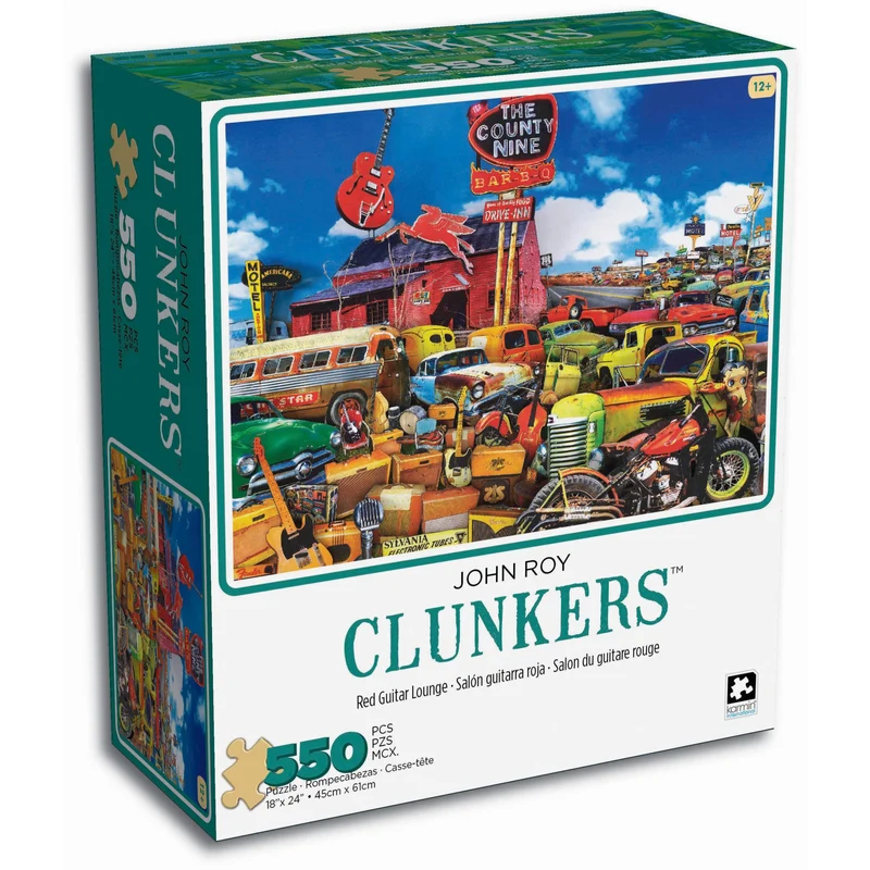PFG Clunkers - Red Guitar Lounge (Usage/Used - PUZZLES FOR GOOD)