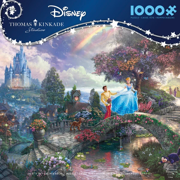 Disney - Cinderella Wishes Upon a Dream, Thomas Kinkade (1000pcs)