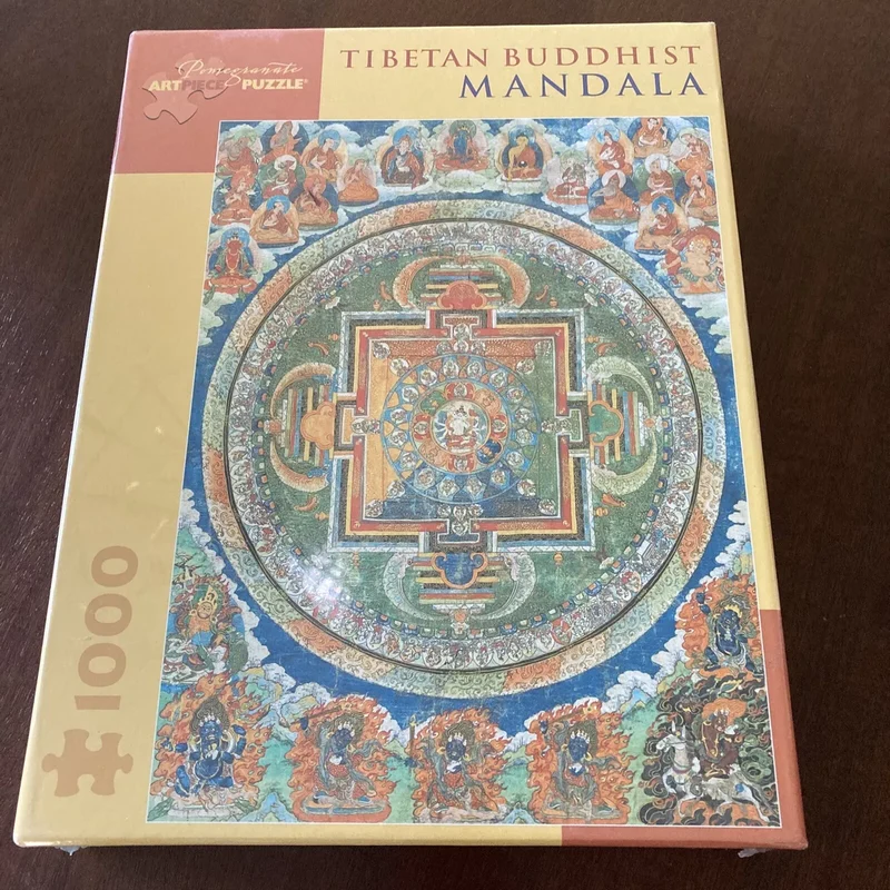 PFG Mandala Bouddhiste Tibetain (Usage/Used - PUZZLES FOR GOOD)