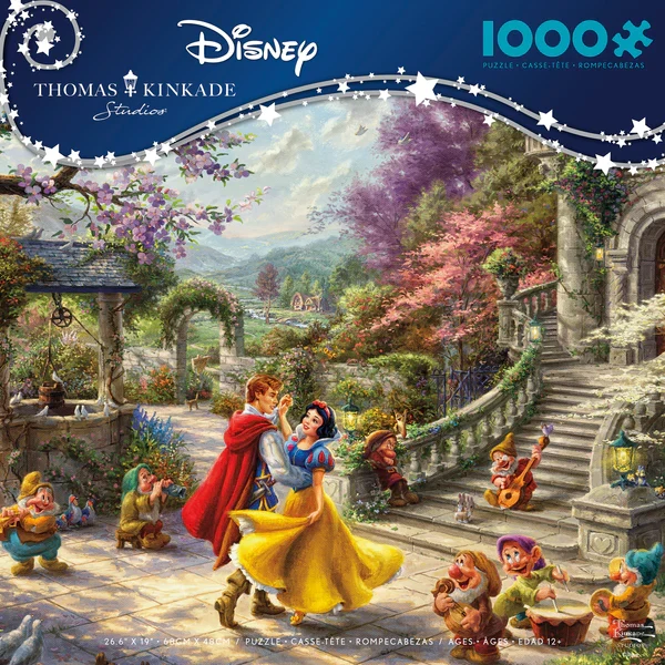 Disney - Snow White Dancing in the Sunlight, Thomas Kinkade (1000pcs)